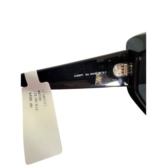 Celine NWT Bold Three Dots 54MM Butterfly Sunglasses in Black - Picture 7 of 12